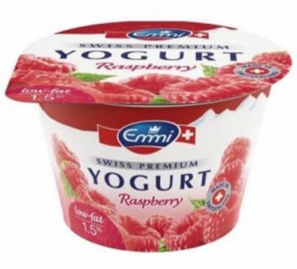 Emmi Swiss Premium Yogurt Raspberry Harga & Review / Ulasan Terbaik