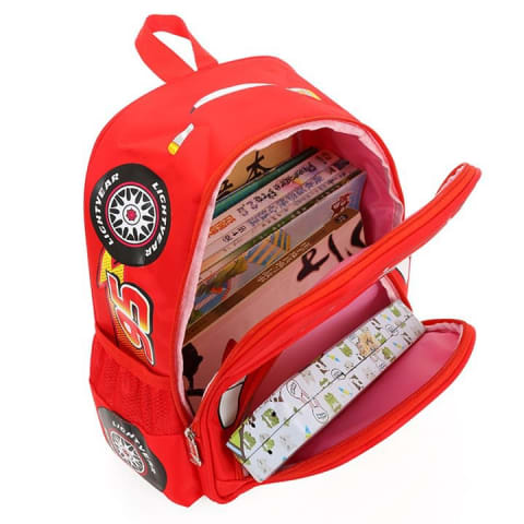 kid 3d mcqueen cars school kindergarten backpack harga