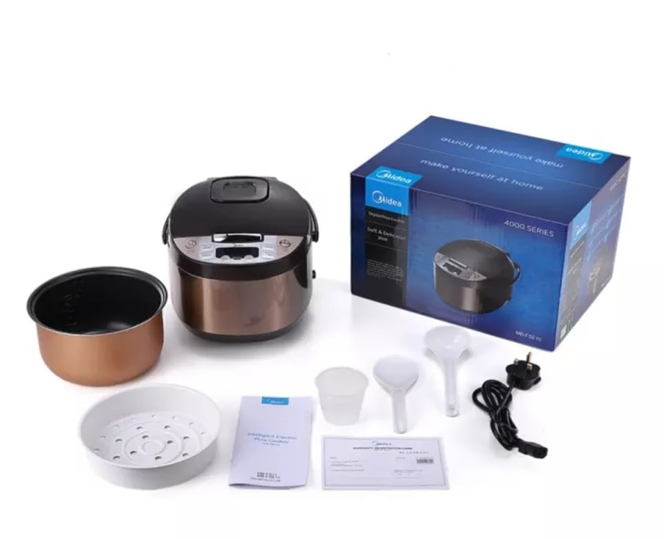Best Midea 1.0L LED Digital Rice Cooker MBFSE10 Price & Reviews in Malaysia 2021