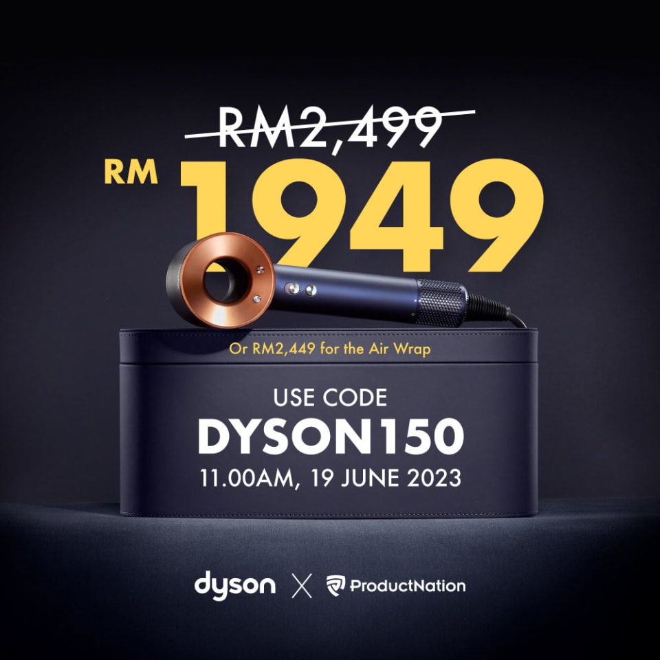 Use our Code For RM550 Off at Dyson's MidYear Sale 2023