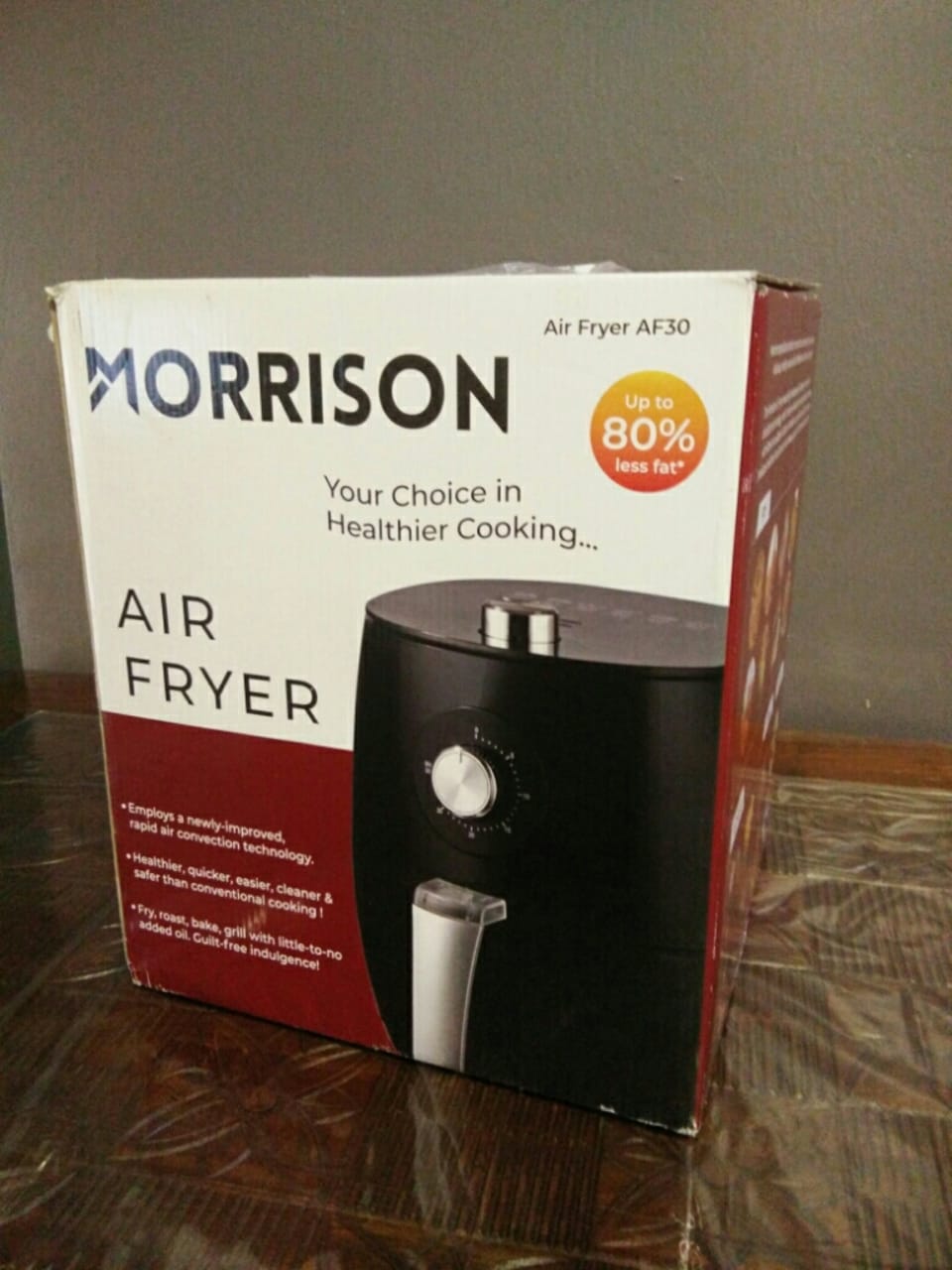 Morrison Air Fryer AF30 3.8L Large Harga & Review / Ulasan Terbaik di