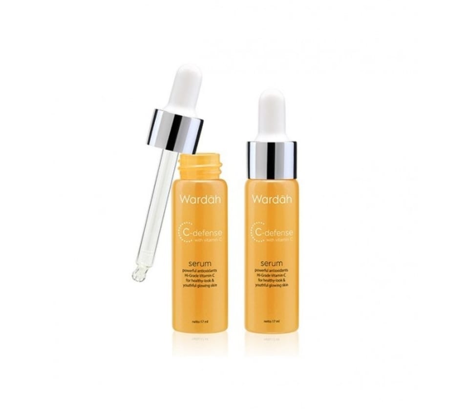 Wardah C-defense with Vitamin C Serum (17ml) Harga & Review / Ulasan