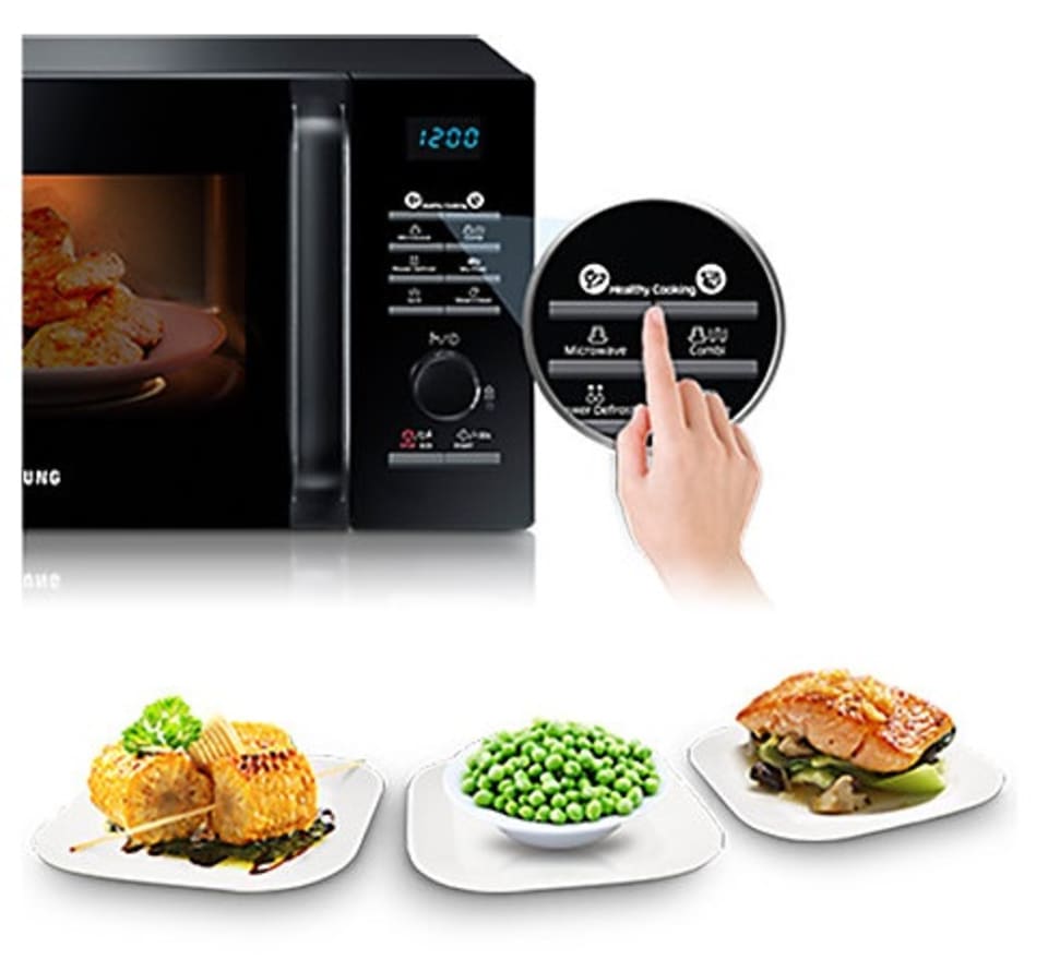 Samsung 23L Microwave Oven with Grill (MG23H3115GK) Harga & Review