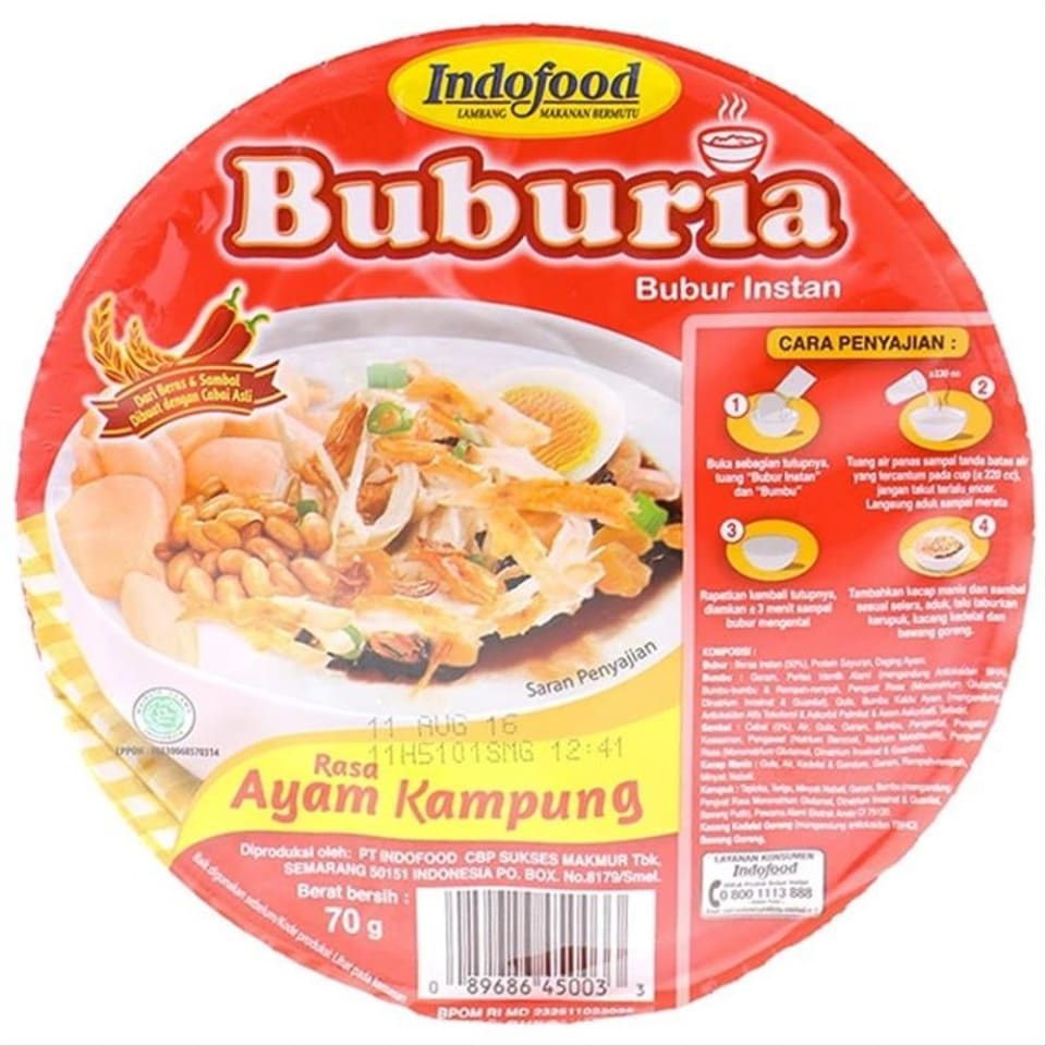 Praktis & Bergizi 10 Bubur Ayam Instan Enak di Indonesia