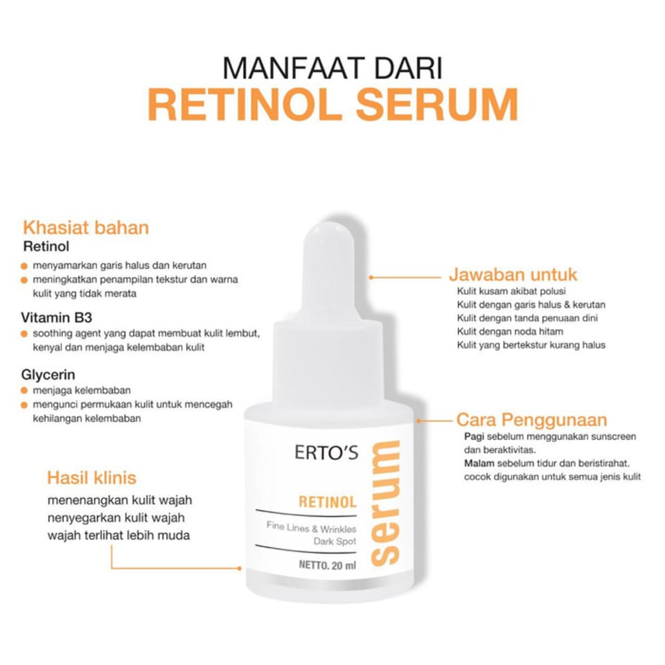 10 Produk Skincare yang Mengandung Retinol Terbaik 2020