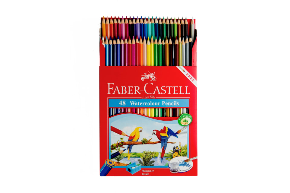 faber castell 48 watercolour pencils