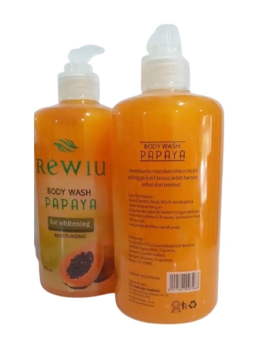 Rewiu Body Wash Papaya Sabun Mandi Cair Harga & Review / Ulasan Terbaik