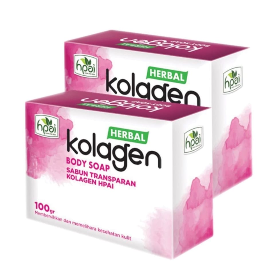 HPAI Herbal Kolagen Body Soap Harga & Review / Ulasan Terbaik di