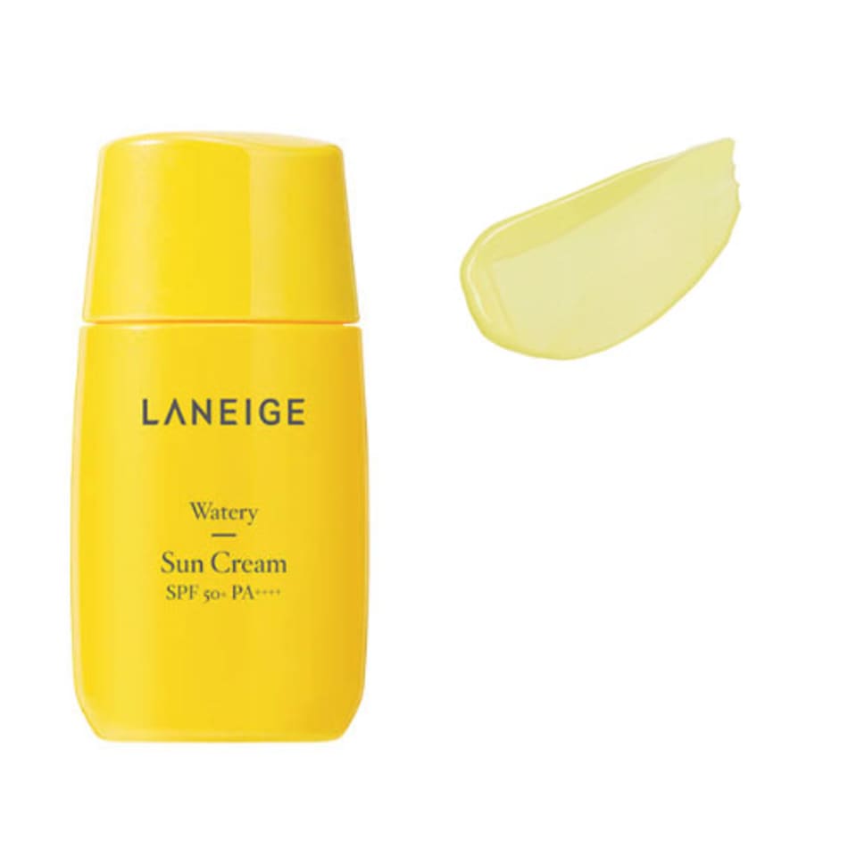 Laneige watery sun cream spf 50 harga & review / ulasan terbaik di Laneige Watery Sun Cream SPF 50 Harga & Review / Ulasan Terbaik di