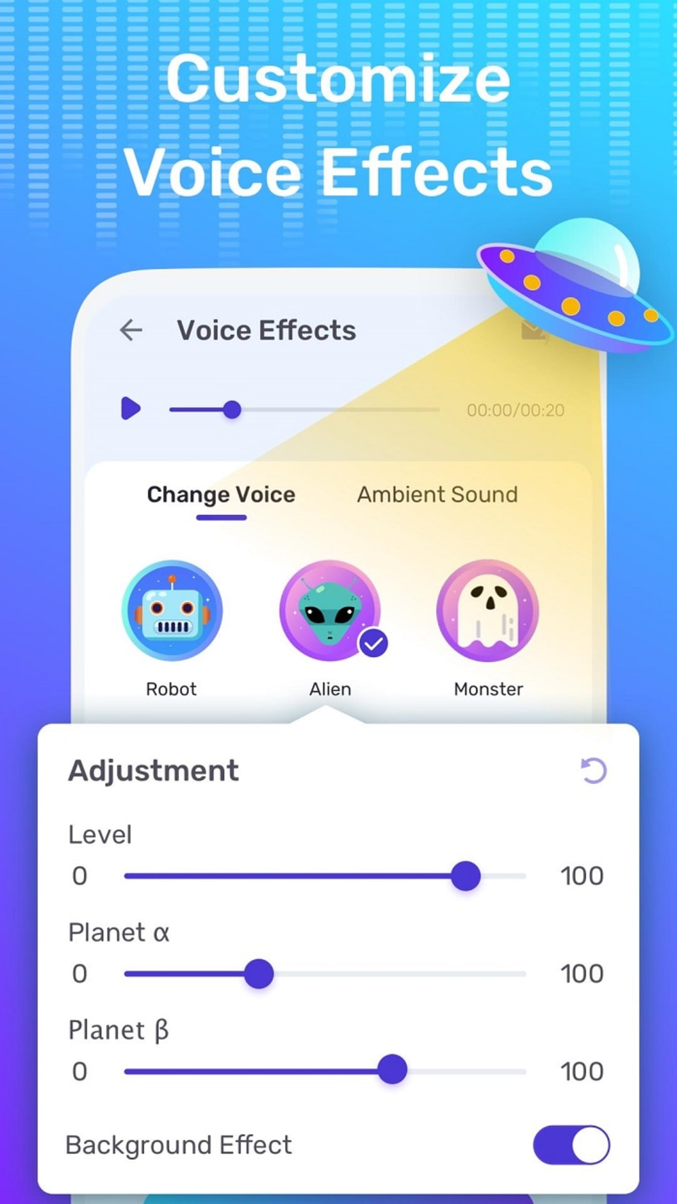 change voice online echo sound effect