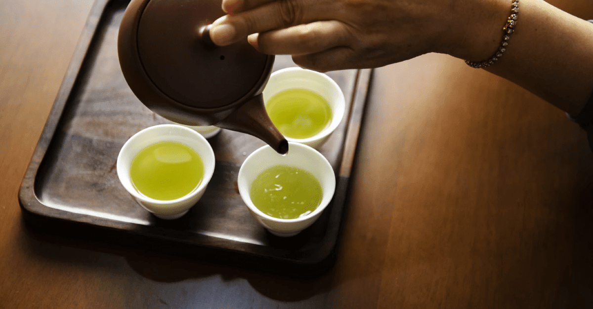 Organic green tea