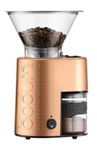 Electric burr coffee outlet grinder