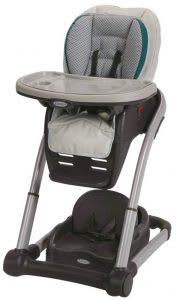 Best baby high chair with wheels and an adjustable back