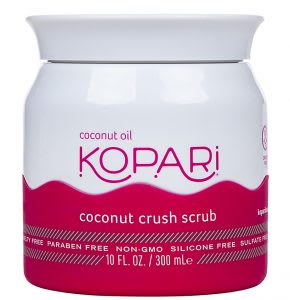 Best leg scrub with coconut oil - suitable for strawberry legs and dark pores