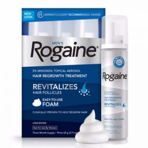 Rogaine - ยาปลูกผมสำหรับผู้ชายชนิดโฟม