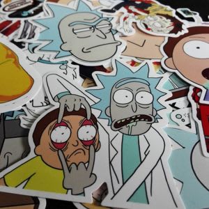 Best Rick and Morty Stickers