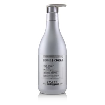 shampoo silver expert serie neutralising magnesium oreal professionnel hair loreal grey 500ml oral tweet fresh