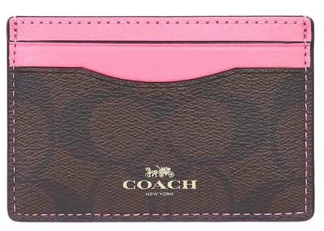 coach card holder price