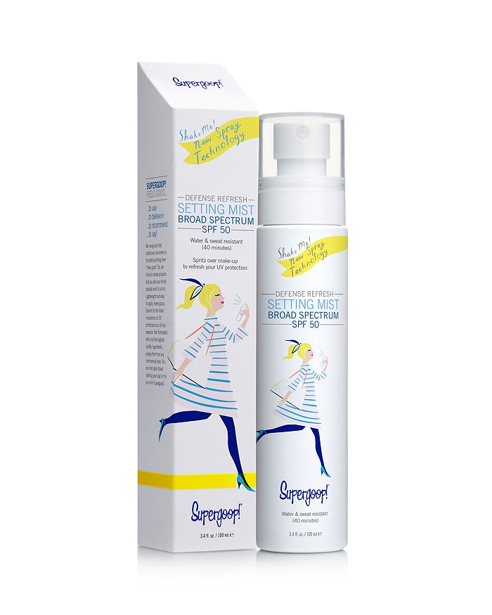 Best setting spray with spf