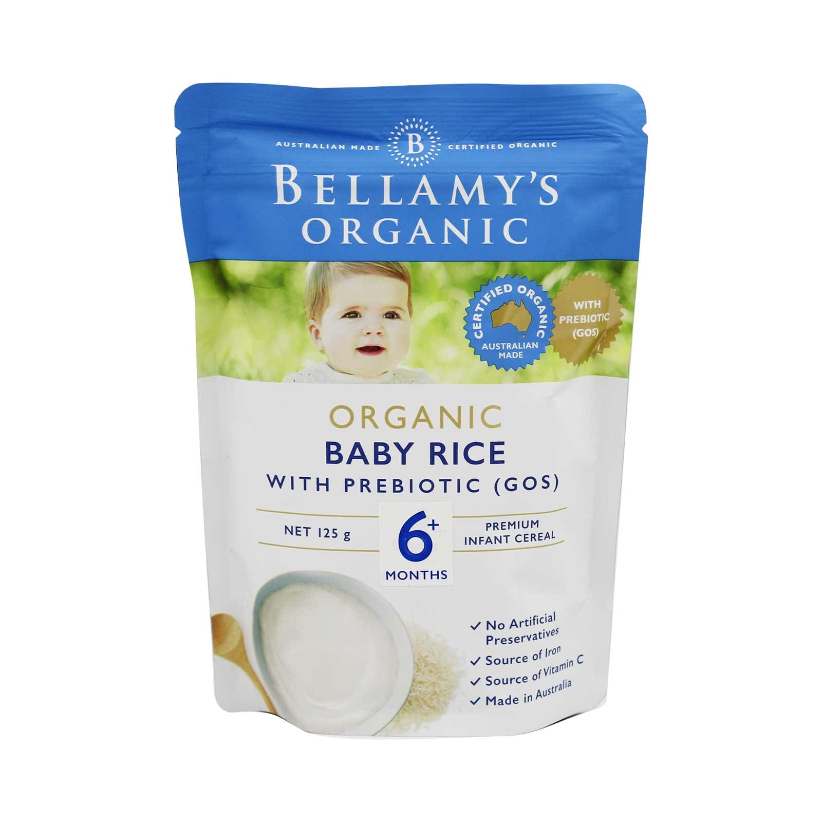 bellamy baby rice 4 month