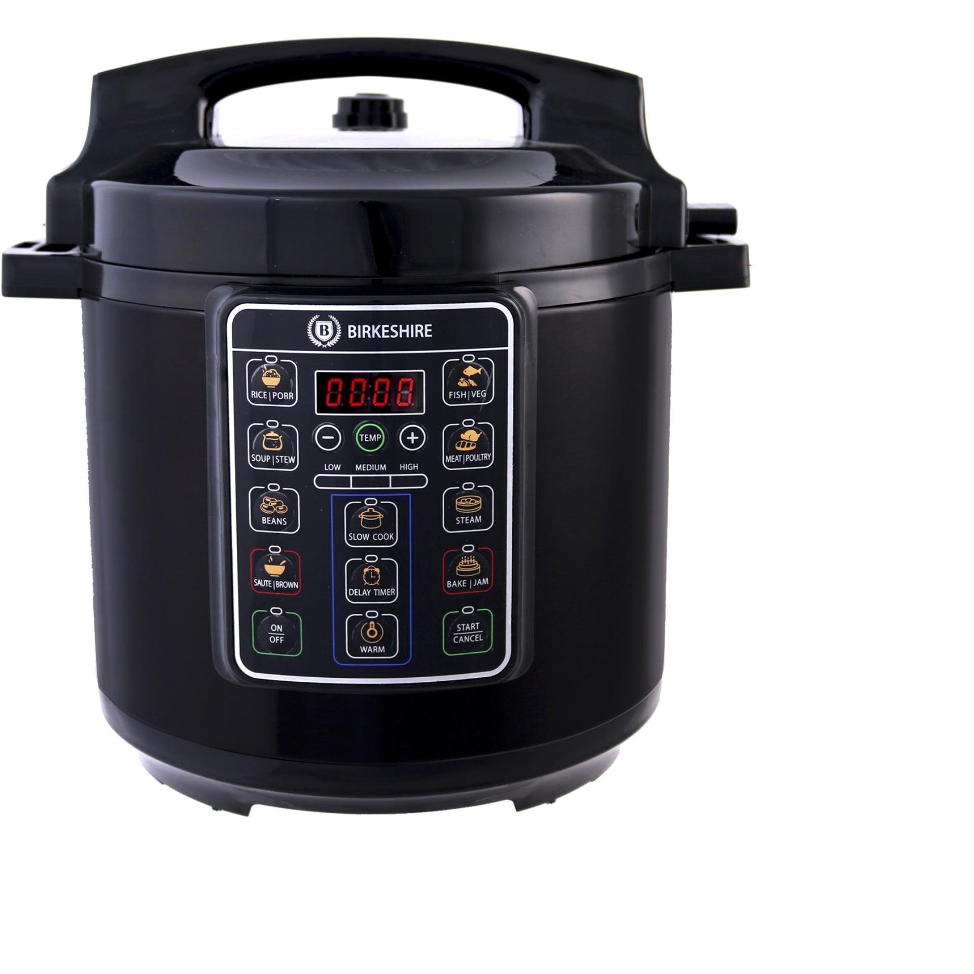 Best Birkeshire 6l Digital Multi Pressure Cooker Slow Cooker Pc 261 M Price Reviews In Malaysia 2021