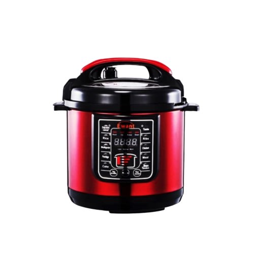 Best MMX Ewant 6L Multi Functional Electric Pressure Cooker Red