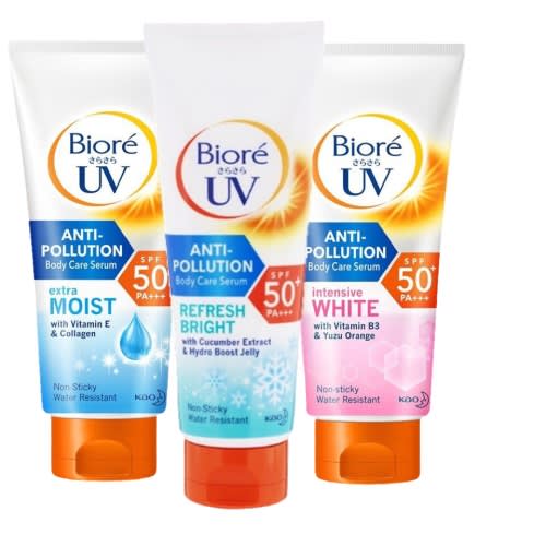biore uv anti pollution extra moist review
