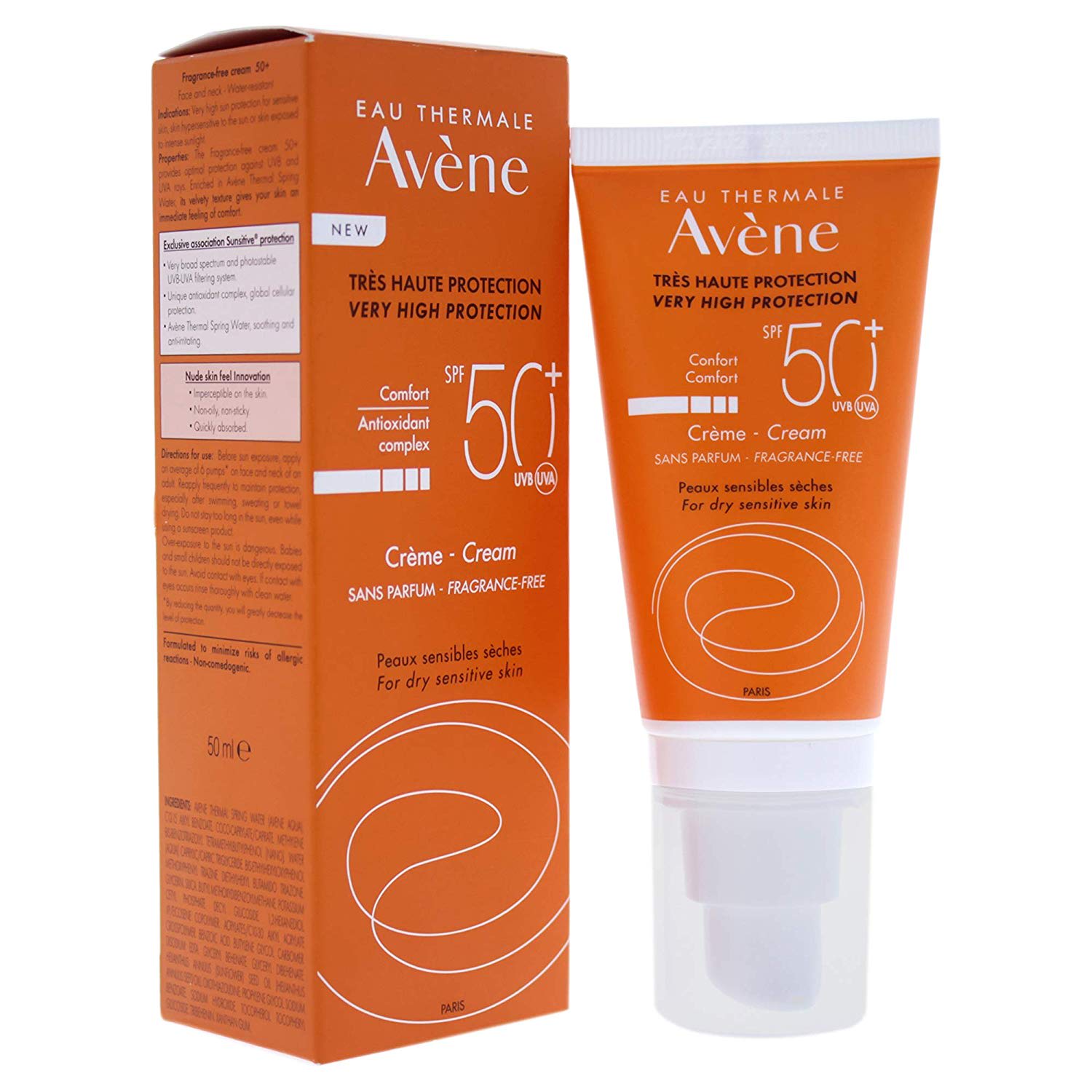 Avene SPF 50+ Tinted Cream - 5