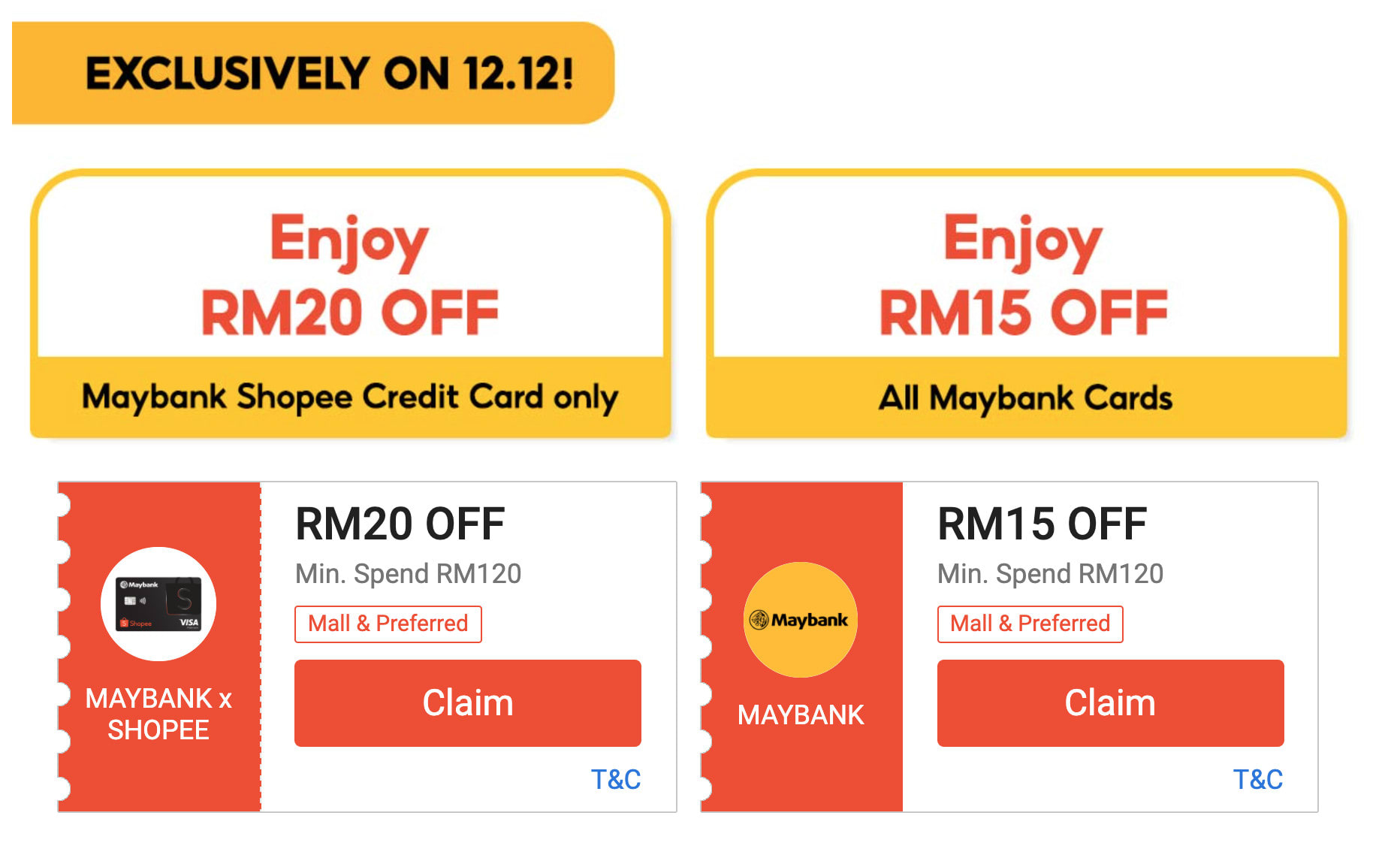 Shopee Bank Promo Codes: All Malaysian Credit Card Promos 2020