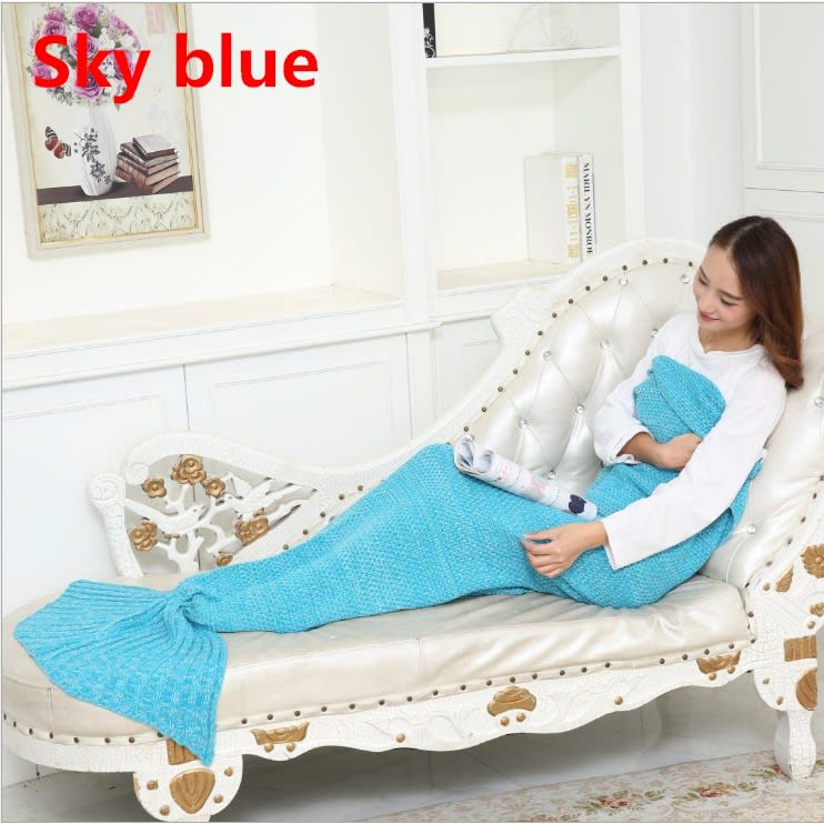 Mermaid Tail Blanket