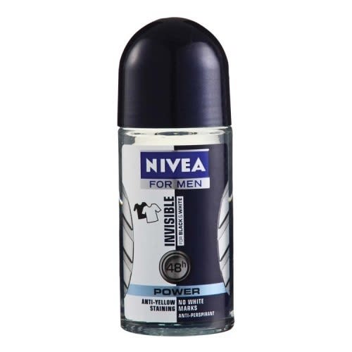Nivea Men Deodorant Black & White Roll On