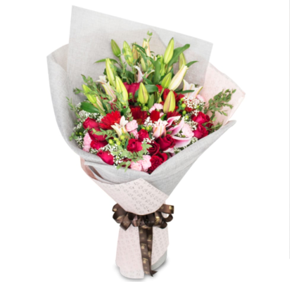 Best For The Heart Flower Bouquet Price & Reviews in Malaysia 2024