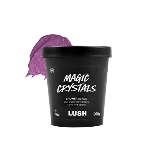 LUSH Magic Crystals Shower Scrub