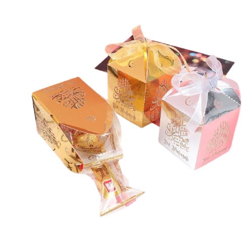 Eid Mubarak Printed Candy Gift Box
