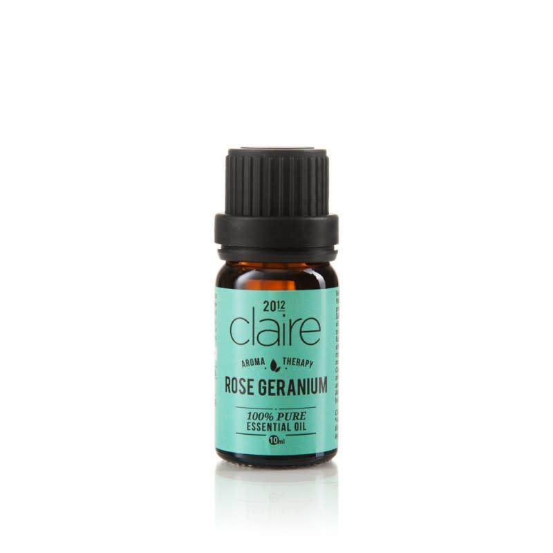 Claire Organics Rose Geranium Pure Essential Oil