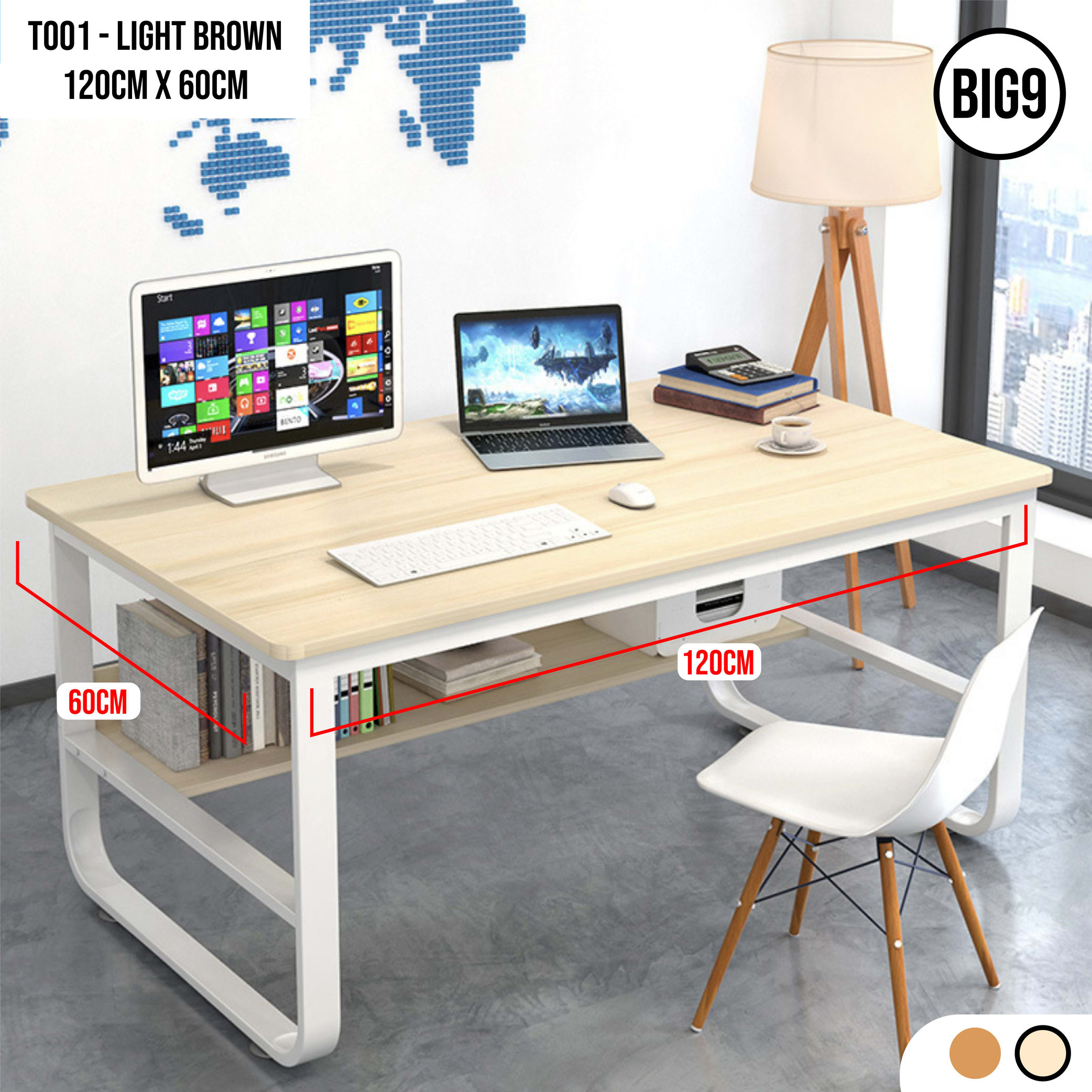 Japan-Style Office Desktop Table-1