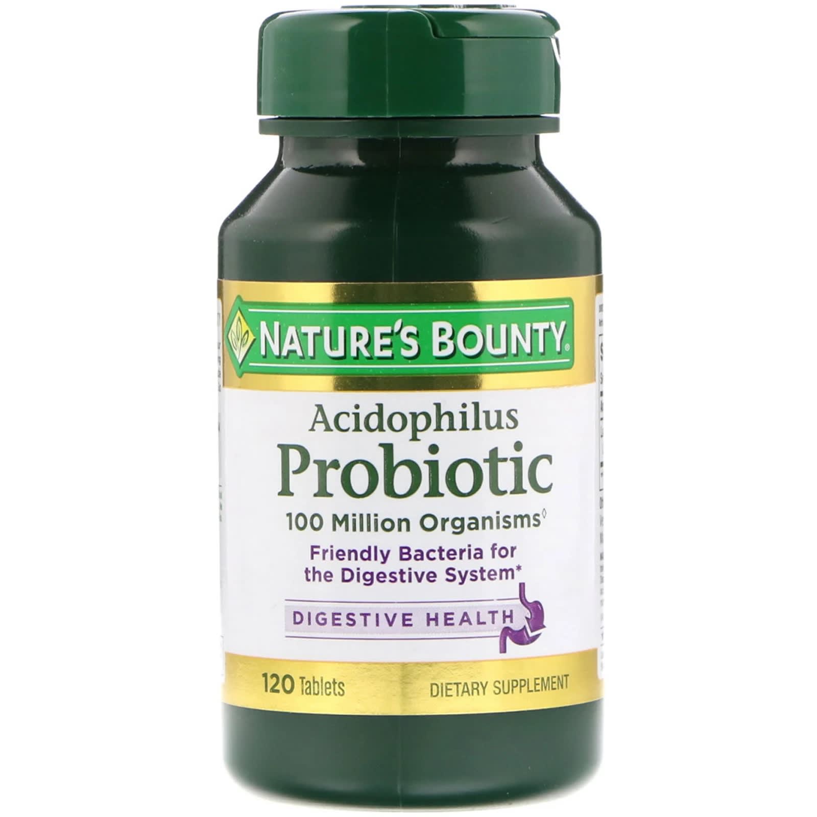 Nature's Bounty Acidophilus Probiotic, Digestive Health