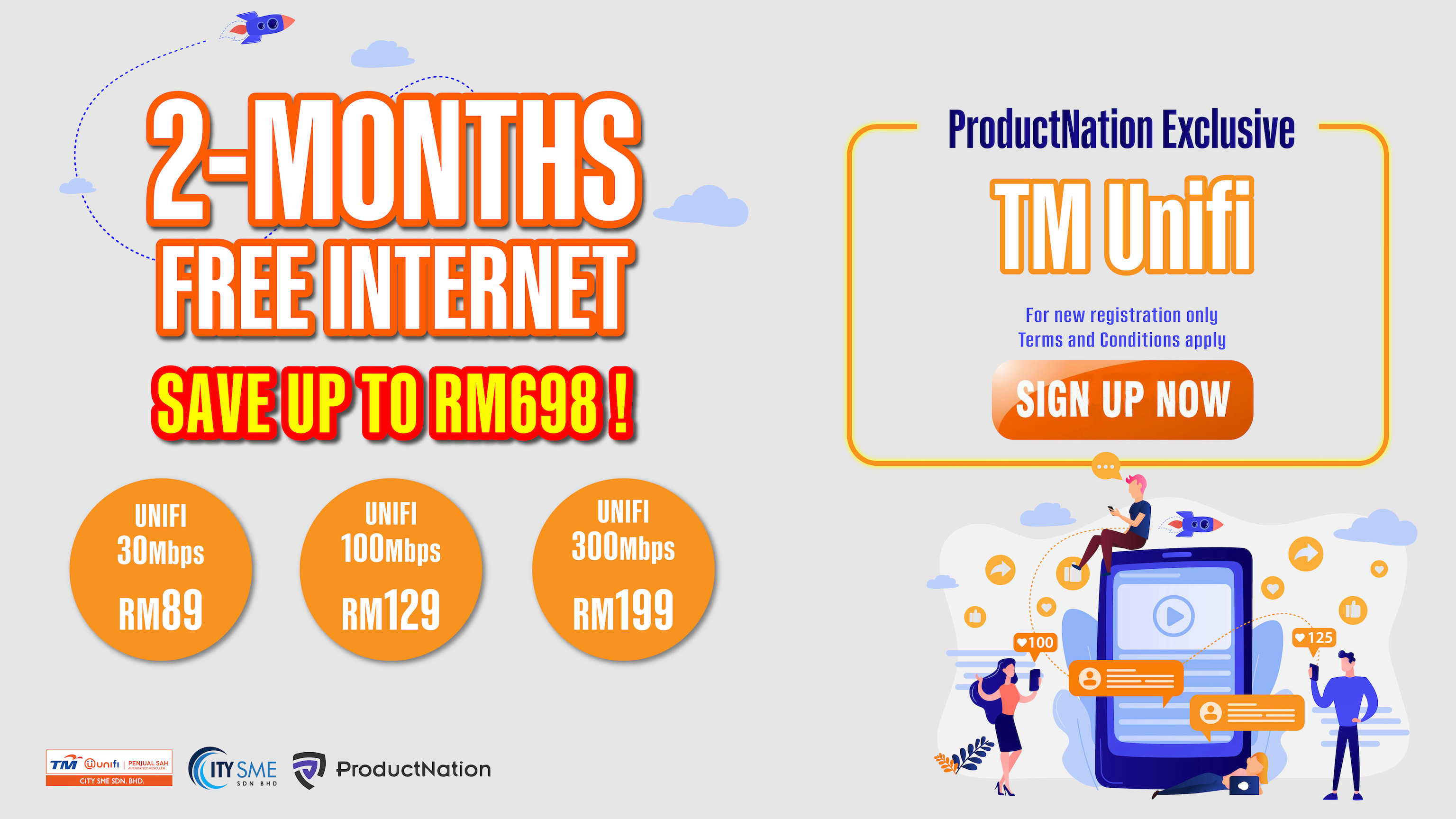Internet Unifi Broadband promo KTIC Malaysia