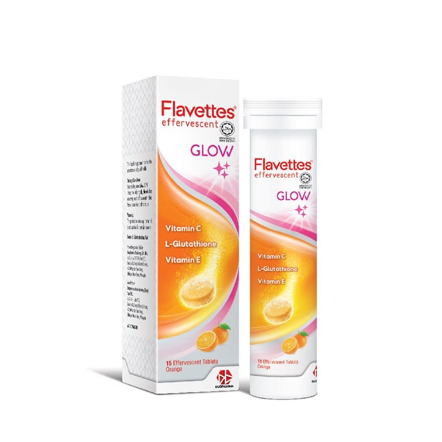 Flavettes Effervescent Vitamin C Glow