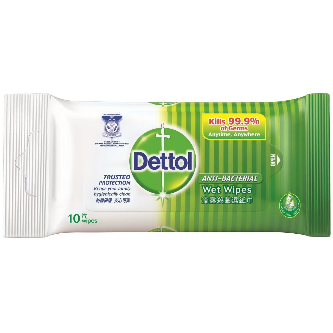 Dettol Wipes Antibacterial