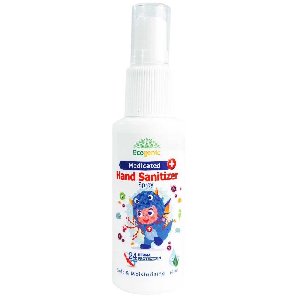 Ecogenic Medicated Hand Sanitizer Spray (60ml)