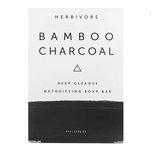 Herbivore Botanicals Bamboo Charcoal Soap Bar