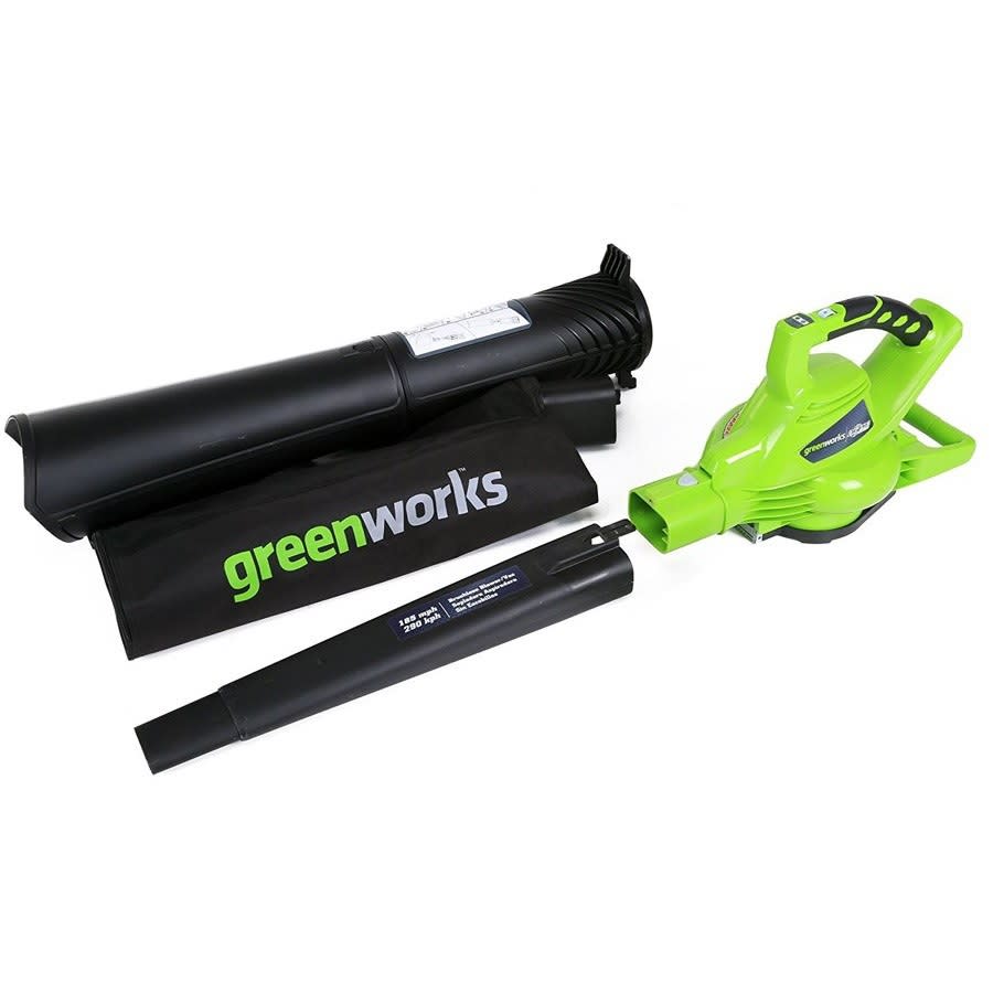 Greenworks GD40BV 40V DigiPro Cordless BlowerVacuum