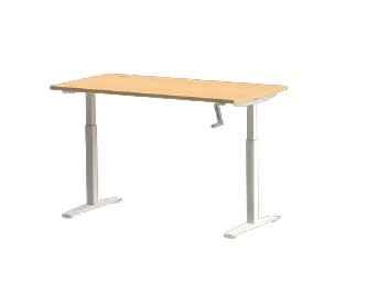 Stand Manual Height Adjustable Sit Stand Desk