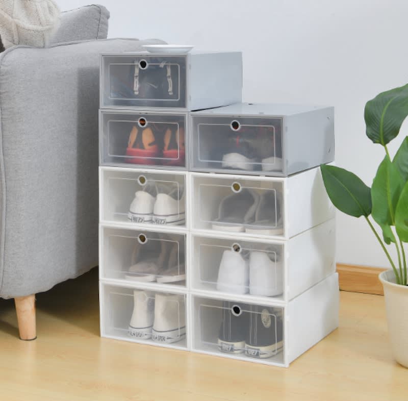Large Stackable And Foldable Shoe Rack