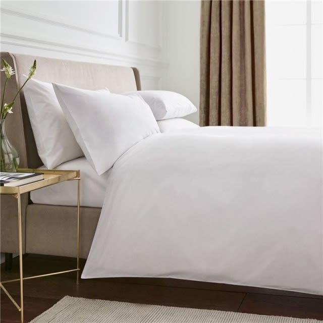 ZOE Fitted Bedsheet Plain White