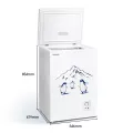 Hisense Chest Freezer mini deep freezer FC125D4BW