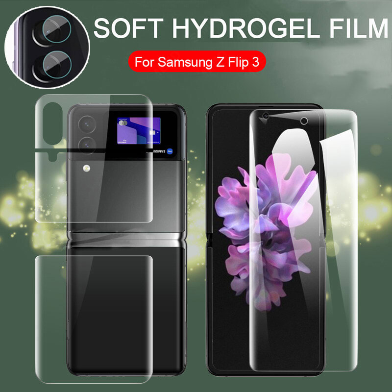 Samsung Galaxy Z Flip3 Soft Hydrogel Film Full Screen Protector