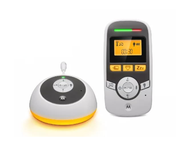 Motorola MBP161 Digital Audio Baby Monitor with Baby Care Timer