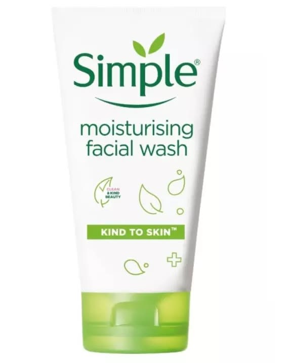 Simple Kind To Skin Moisturising Facial Wash